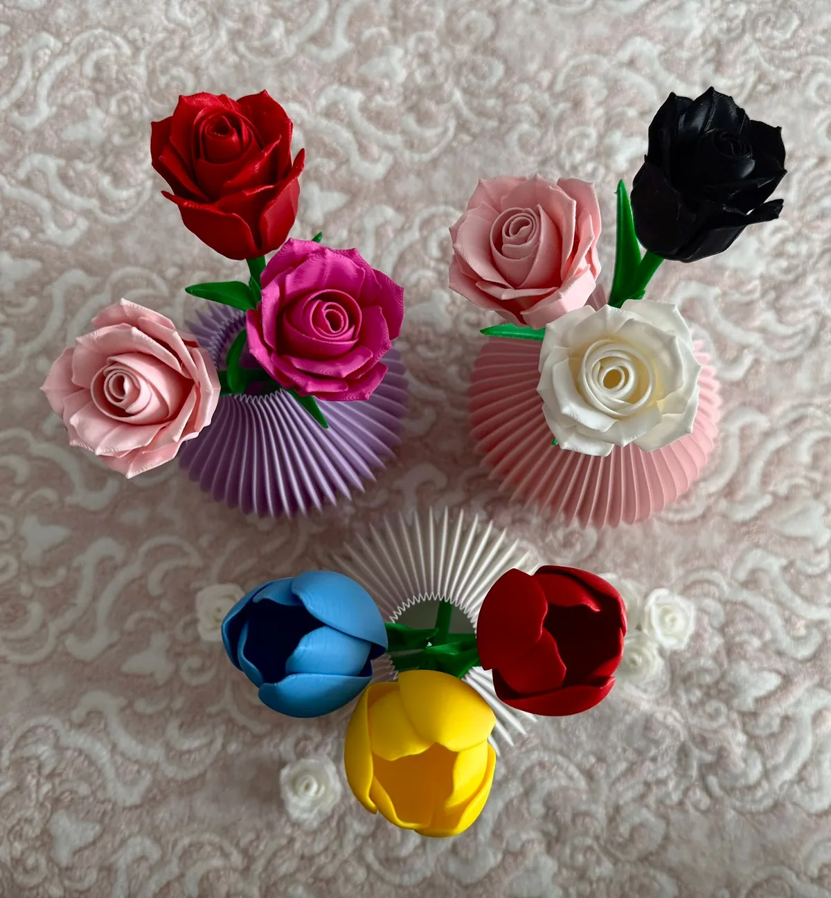 Vase and Flower view 2