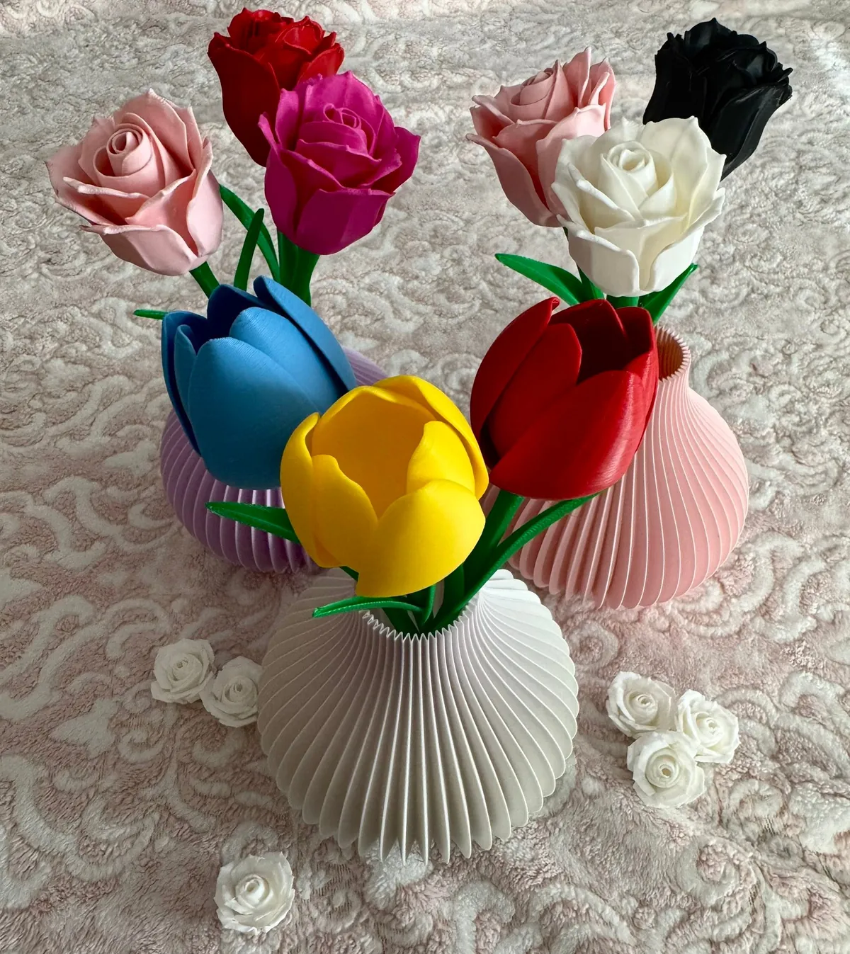 Vase and Flower 3D print