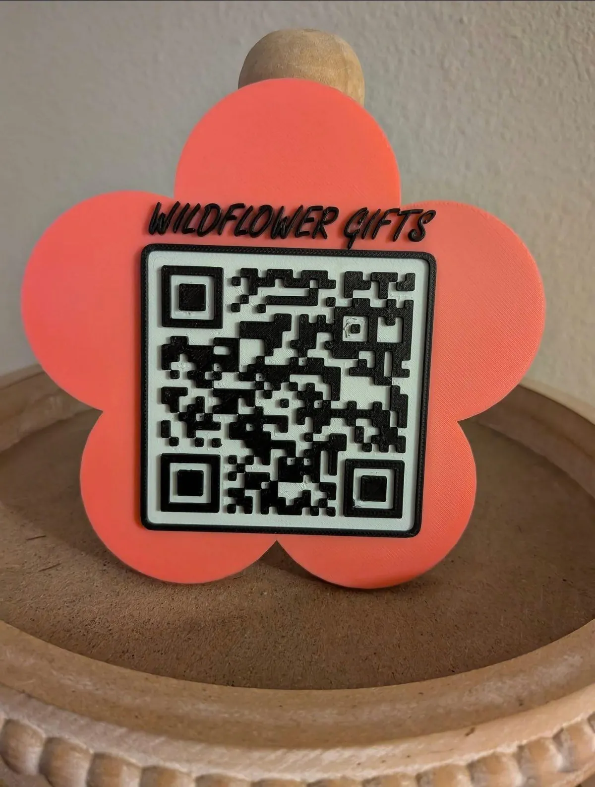 Custom QR Code 3D print
